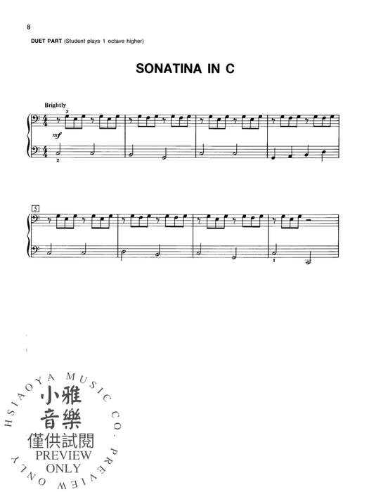 Alfred's Basic Piano: Chord Approach Duet Book 1 A Piano Method for the Later Beginner 鋼琴和弦 二重奏 鋼琴 | 小雅音樂 Hsiaoya Music