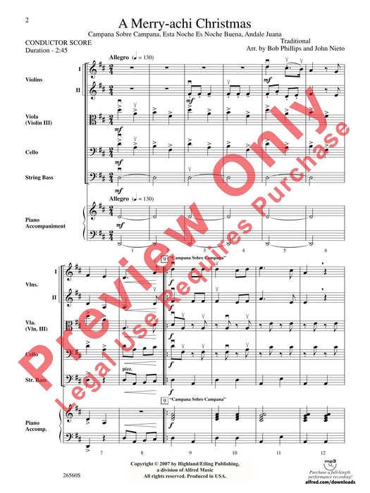 A Merry-achi Christmas 總譜 | 小雅音樂 Hsiaoya Music