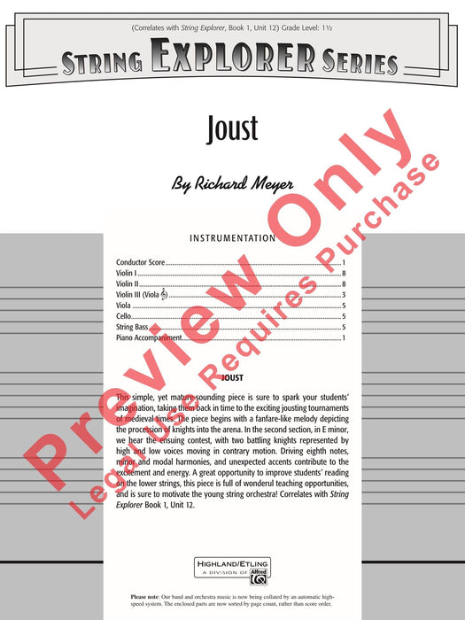 Joust | 小雅音樂 Hsiaoya Music