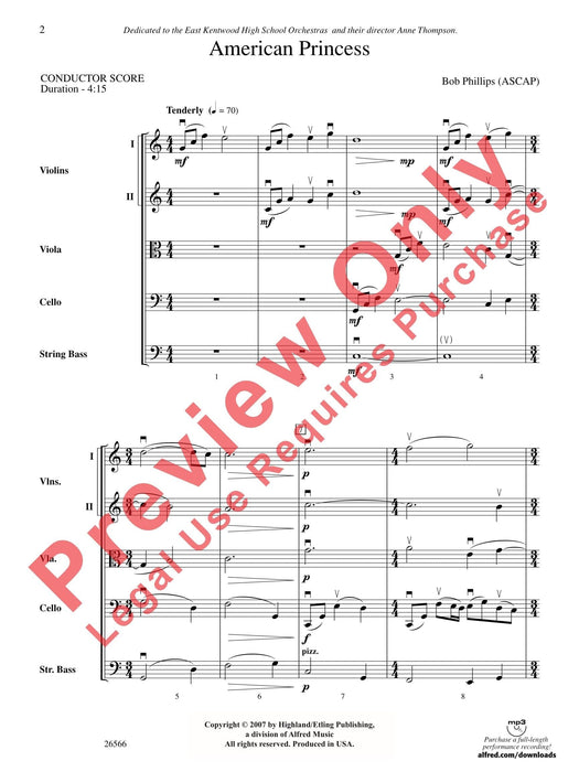 American Princess 總譜 | 小雅音樂 Hsiaoya Music