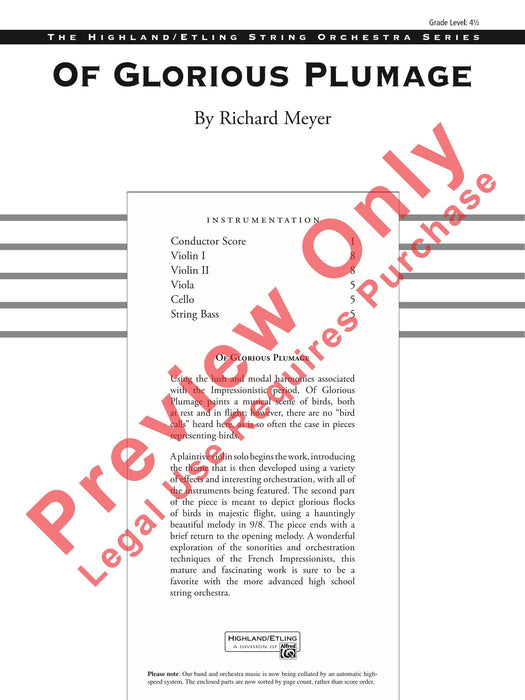 Of Glorious Plumage | 小雅音樂 Hsiaoya Music