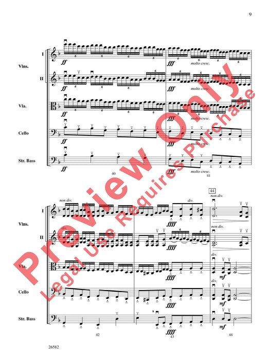 Gathering Storms (Movement 2 from American Serenade Symphony) 樂章 小夜曲交響曲 總譜 | 小雅音樂 Hsiaoya Music