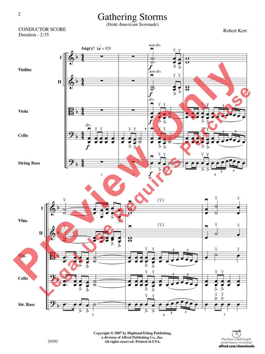 Gathering Storms (Movement 2 from American Serenade Symphony) 樂章 小夜曲交響曲 | 小雅音樂 Hsiaoya Music