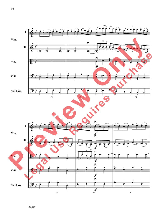 Symphony No. 25, First Movement 莫札特 交響曲 樂章 總譜 | 小雅音樂 Hsiaoya Music