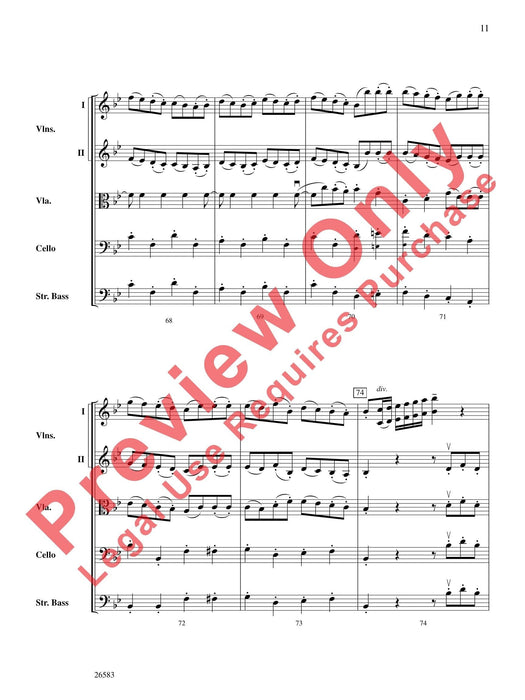 Symphony No. 25, First Movement 莫札特 交響曲 樂章 總譜 | 小雅音樂 Hsiaoya Music