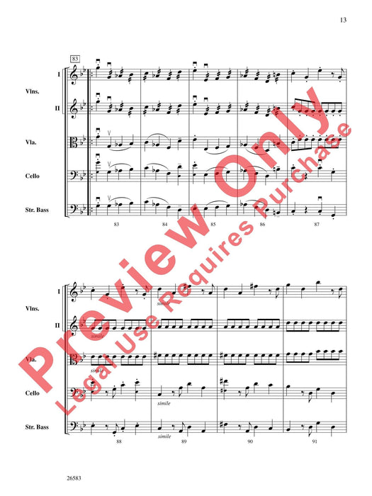 Symphony No. 25, First Movement 莫札特 交響曲 樂章 總譜 | 小雅音樂 Hsiaoya Music