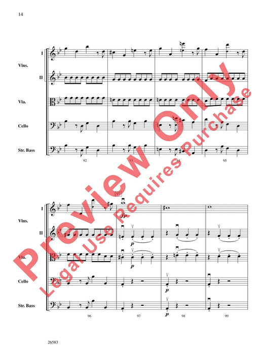 Symphony No. 25, First Movement 莫札特 交響曲 樂章 總譜 | 小雅音樂 Hsiaoya Music