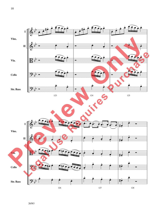 Symphony No. 25, First Movement 莫札特 交響曲 樂章 總譜 | 小雅音樂 Hsiaoya Music