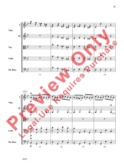 Symphony No. 25, First Movement 莫札特 交響曲 樂章 總譜 | 小雅音樂 Hsiaoya Music