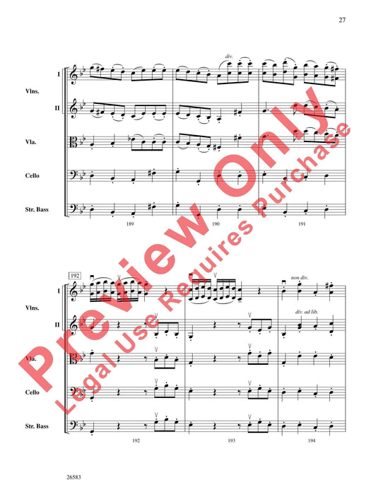 Symphony No. 25, First Movement 莫札特 交響曲 樂章 總譜 | 小雅音樂 Hsiaoya Music