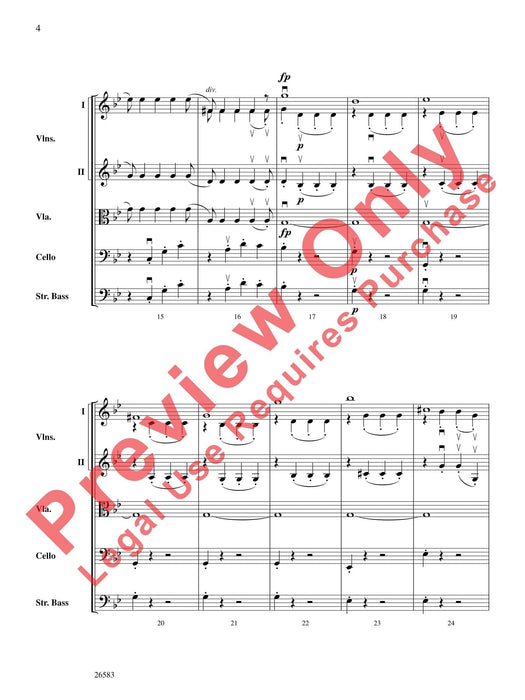 Symphony No. 25, First Movement 莫札特 交響曲 樂章 總譜 | 小雅音樂 Hsiaoya Music