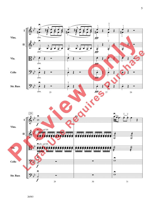 Symphony No. 25, First Movement 莫札特 交響曲 樂章 總譜 | 小雅音樂 Hsiaoya Music