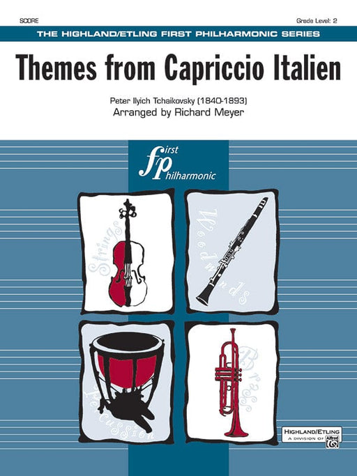 Themes from Capriccio Italien 柴科夫斯基,彼得 隨想曲 總譜 | 小雅音樂 Hsiaoya Music