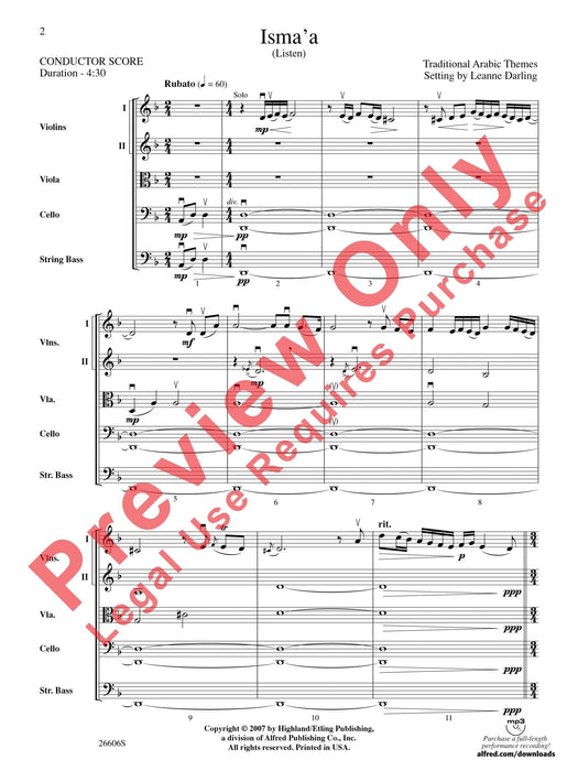 Isma'a 總譜 | 小雅音樂 Hsiaoya Music