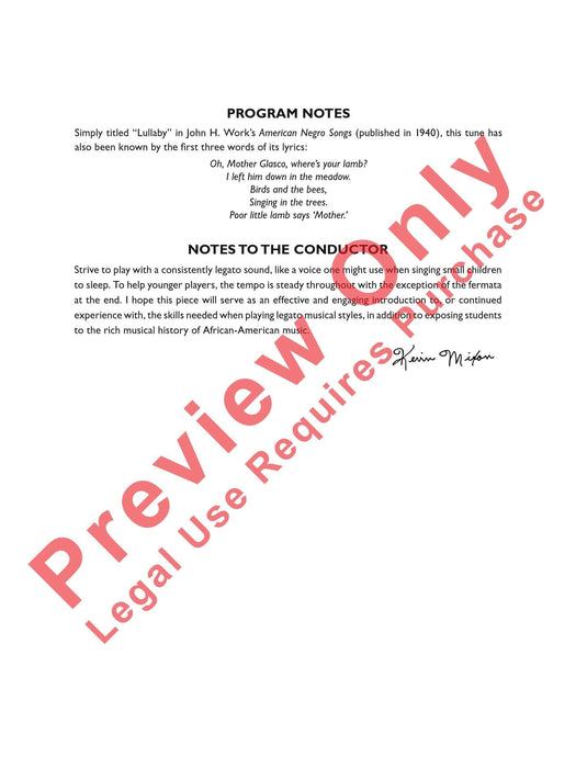 An African-American Air 總譜 | 小雅音樂 Hsiaoya Music