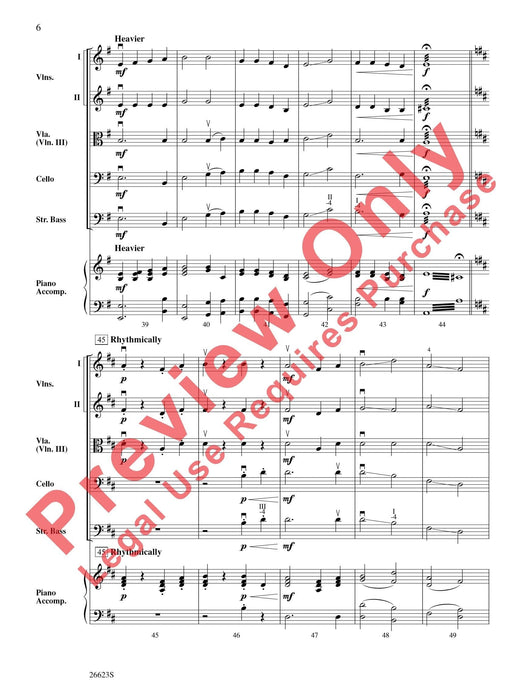 Chinese String Fantasy 弦樂幻想曲 總譜 | 小雅音樂 Hsiaoya Music