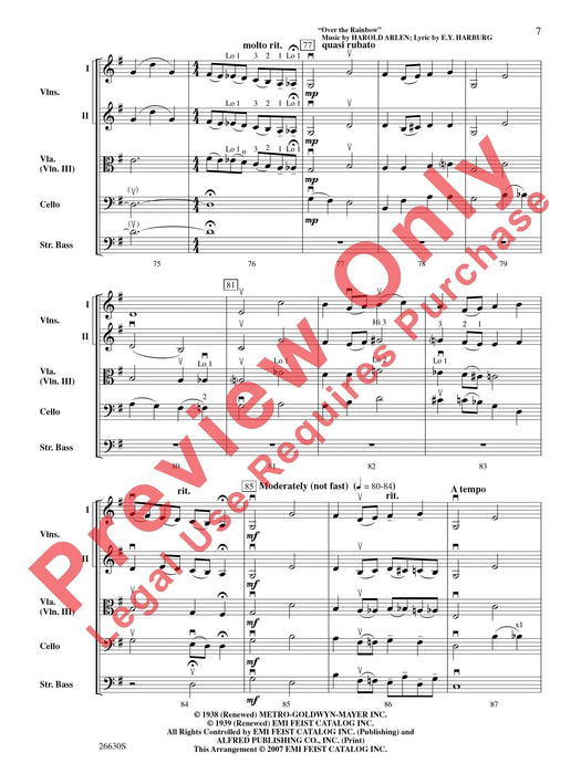 Follow the Rainbow Featuring: Sing a Rainbow / Over the Rainbow / Look to the Rainbow 總譜 | 小雅音樂 Hsiaoya Music