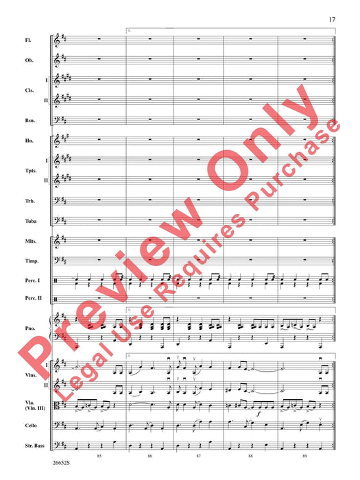 Leroy Anderson Favorites Featuring: The Syncopated Clock / Sleigh Ride / Blue Tango / Plink, Plank, Plunk! / Serenata 探戈 總譜 | 小雅音樂 Hsiaoya Music