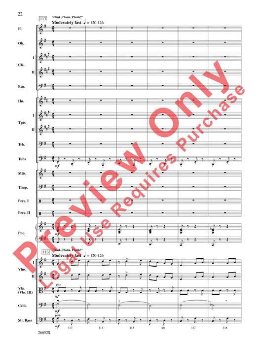 Leroy Anderson Favorites Featuring: The Syncopated Clock / Sleigh Ride / Blue Tango / Plink, Plank, Plunk! / Serenata 探戈 總譜 | 小雅音樂 Hsiaoya Music