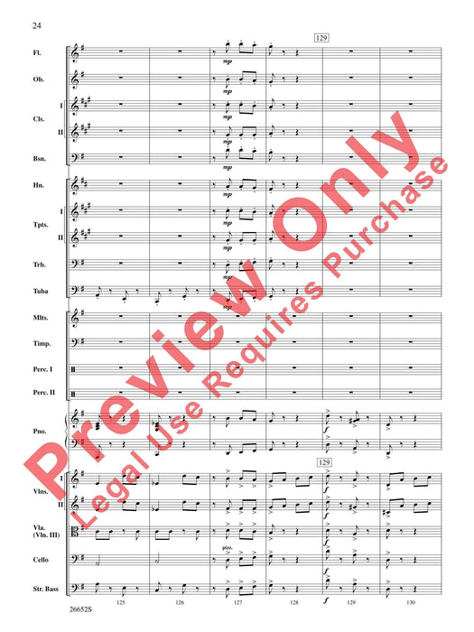 Leroy Anderson Favorites Featuring: The Syncopated Clock / Sleigh Ride / Blue Tango / Plink, Plank, Plunk! / Serenata 探戈 總譜 | 小雅音樂 Hsiaoya Music