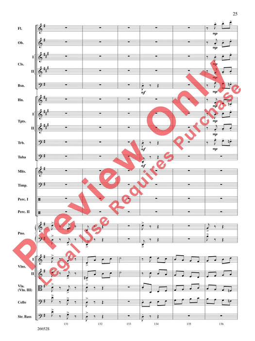 Leroy Anderson Favorites Featuring: The Syncopated Clock / Sleigh Ride / Blue Tango / Plink, Plank, Plunk! / Serenata 探戈 總譜 | 小雅音樂 Hsiaoya Music