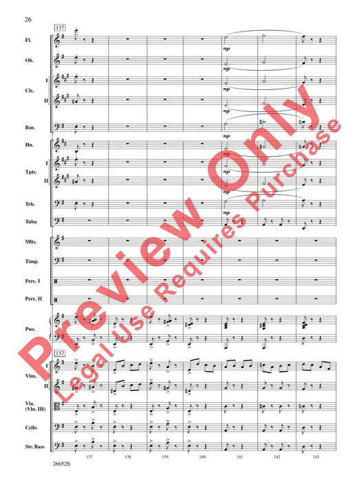 Leroy Anderson Favorites Featuring: The Syncopated Clock / Sleigh Ride / Blue Tango / Plink, Plank, Plunk! / Serenata 探戈 總譜 | 小雅音樂 Hsiaoya Music