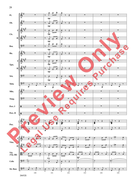Leroy Anderson Favorites Featuring: The Syncopated Clock / Sleigh Ride / Blue Tango / Plink, Plank, Plunk! / Serenata 探戈 總譜 | 小雅音樂 Hsiaoya Music