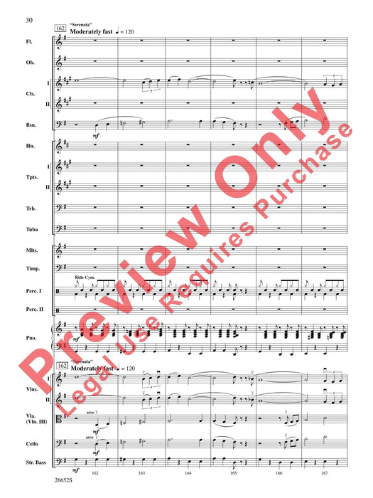 Leroy Anderson Favorites Featuring: The Syncopated Clock / Sleigh Ride / Blue Tango / Plink, Plank, Plunk! / Serenata 探戈 總譜 | 小雅音樂 Hsiaoya Music