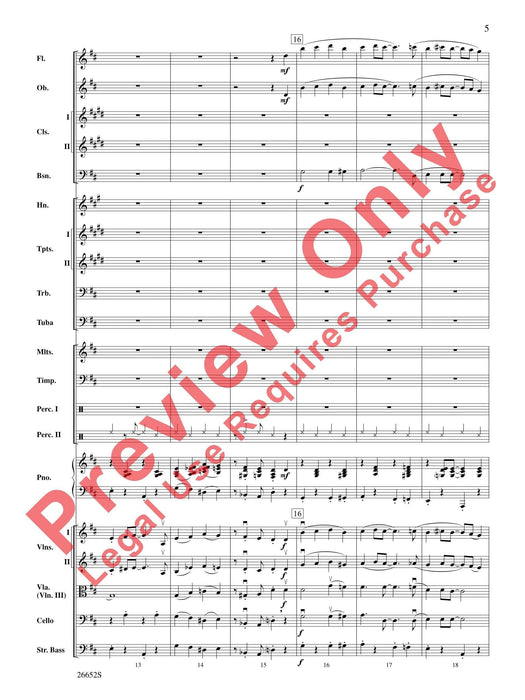 Leroy Anderson Favorites Featuring: The Syncopated Clock / Sleigh Ride / Blue Tango / Plink, Plank, Plunk! / Serenata 探戈 總譜 | 小雅音樂 Hsiaoya Music