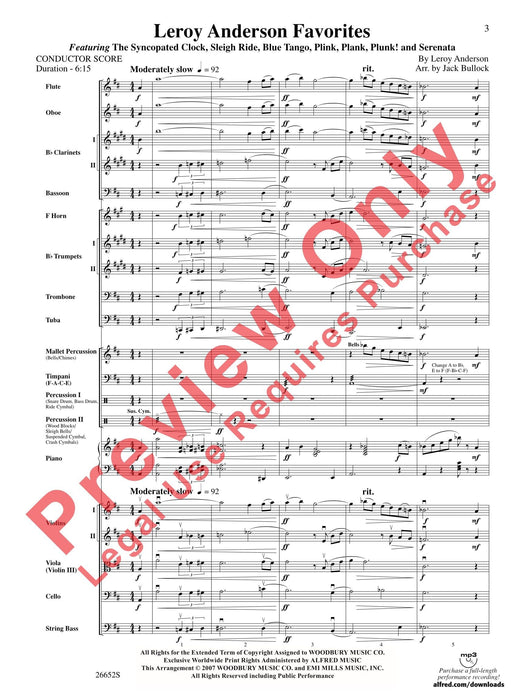 Leroy Anderson Favorites Featuring: The Syncopated Clock / Sleigh Ride / Blue Tango / Plink, Plank, Plunk! / Serenata 探戈 | 小雅音樂 Hsiaoya Music