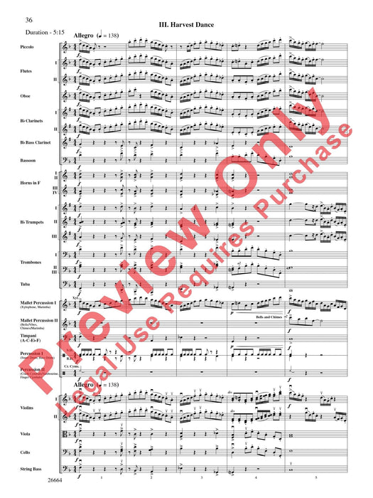 Tatarian Dances 詠唱調 舞曲 總譜 | 小雅音樂 Hsiaoya Music