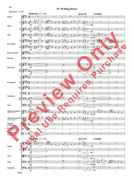 Tatarian Dances 詠唱調 舞曲 總譜 | 小雅音樂 Hsiaoya Music