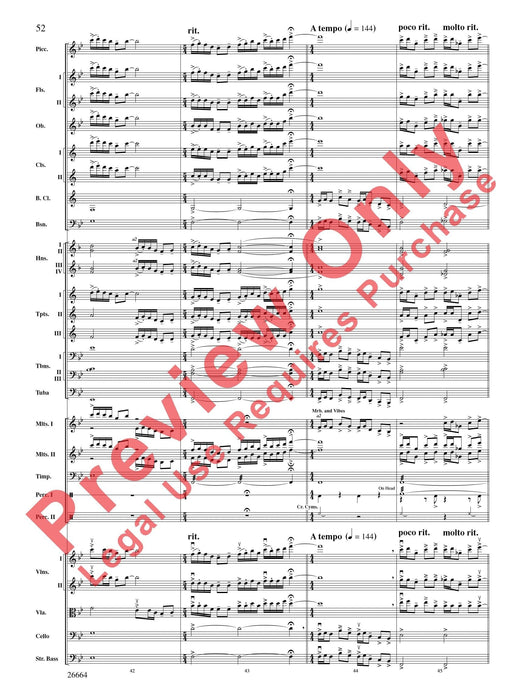 Tatarian Dances 詠唱調 舞曲 總譜 | 小雅音樂 Hsiaoya Music