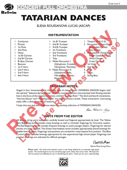 Tatarian Dances 詠唱調 舞曲 | 小雅音樂 Hsiaoya Music