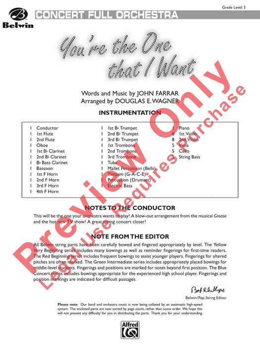 You're the One That I Want (from Grease) 總譜 | 小雅音樂 Hsiaoya Music