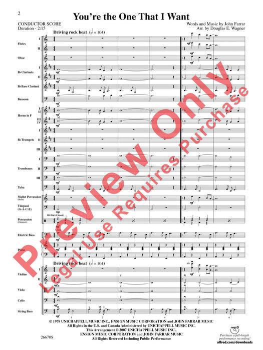 You're the One That I Want (from Grease) 總譜 | 小雅音樂 Hsiaoya Music