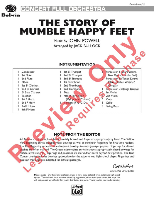 The Story of Mumble Happy Feet 總譜 | 小雅音樂 Hsiaoya Music