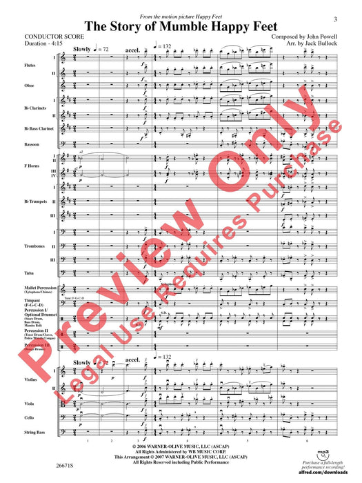 The Story of Mumble Happy Feet 總譜 | 小雅音樂 Hsiaoya Music