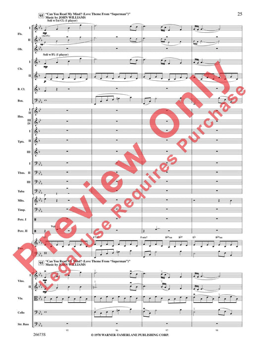 Superman Returns, Concert Selections from 音樂會 總譜 | 小雅音樂 Hsiaoya Music