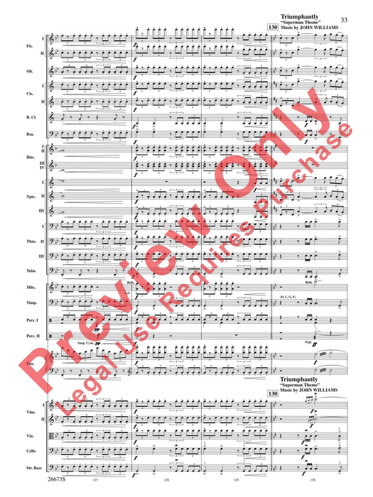 Superman Returns, Concert Selections from 音樂會 總譜 | 小雅音樂 Hsiaoya Music