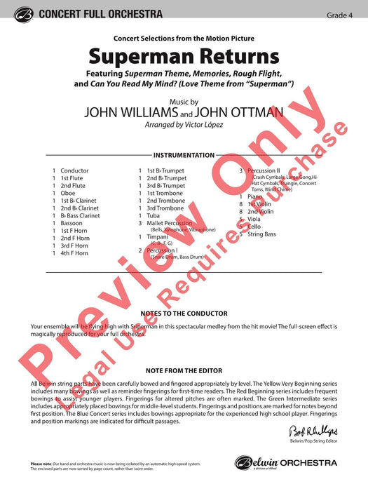 Superman Returns, Concert Selections from 音樂會 | 小雅音樂 Hsiaoya Music