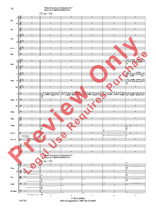 Suite from Video Games Live Featuring music from: Halo / Civilization IV / Bounty Hunter / Kingdom Hearts 組曲 總譜 | 小雅音樂 Hsiaoya Music