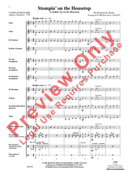 Stompin' on the Housetop 總譜 | 小雅音樂 Hsiaoya Music