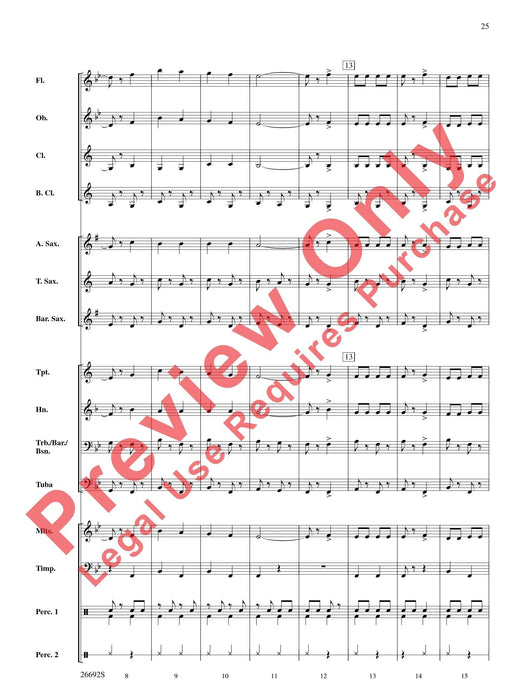 Belwin Beginning Band Kit #3 A Complete Concert Including: Barcarolle / Olé / Flyin' Fingers / Top of the Class 音樂會 船歌 總譜 | 小雅音樂 Hsiaoya Music