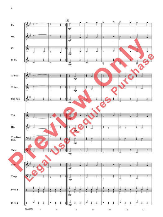 Belwin Beginning Band Kit #3 A Complete Concert Including: Barcarolle / Olé / Flyin' Fingers / Top of the Class 音樂會 船歌 總譜 | 小雅音樂 Hsiaoya Music