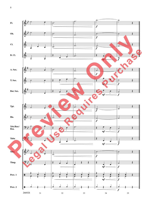 Belwin Beginning Band Kit #3 A Complete Concert Including: Barcarolle / Olé / Flyin' Fingers / Top of the Class 音樂會 船歌 總譜 | 小雅音樂 Hsiaoya Music