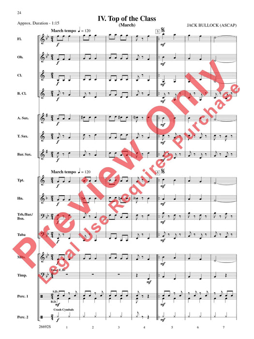 Belwin Beginning Band Kit #3 A Complete Concert Including: Barcarolle / Olé / Flyin' Fingers / Top of the Class 音樂會 船歌 | 小雅音樂 Hsiaoya Music