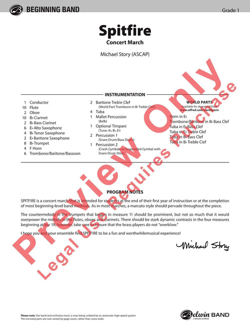 Spitfire 總譜 | 小雅音樂 Hsiaoya Music