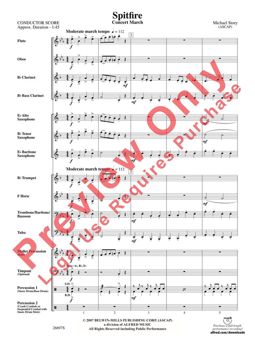 Spitfire 總譜 | 小雅音樂 Hsiaoya Music