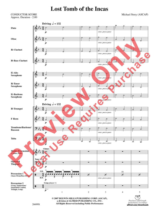 Lost Tomb of the Incas 總譜 | 小雅音樂 Hsiaoya Music